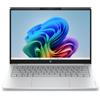HP DV2B9EA laptop Copilot+ PC Snapdragon X1-26-100 Computer portatile 35,6 cm (14") 2K 8 GB LPDDR5x-SDRAM 512 GB SSD Wi-Fi 6E (802.11ax) Windows 11 Home Argento