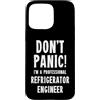 Refrigeration & Cooling T-Shirts & Gifts Custodia per iPhone 15 Pro Max Ingegnere Frigorifero