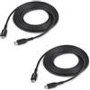 StarTech Cavo USB-C a USB-C da 1m Ricarica 60W PD 2 Pezzi (USB2CC1MNC2PK)