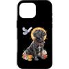 Catholic Core Catholiccore Aesthetic Got Custodia per iPhone 16 Pro Max Labrador Lab Coquette Cristiano Religioso Crocifisso Croce