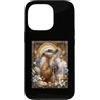 Catholic Core Catholiccore Aesthetic Got Custodia per iPhone 13 Pro Honey Badger Coquette Christian Easter Glass Rose