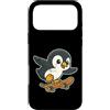 penguin skater cool bird icy style skate Custodia per iPhone 17 Pro Max Pinguino Skateboard Retro Cartoon