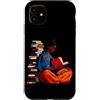 Black Women Reading Books Black History Custodia per iPhone 11 Afroamericano Amante dei libri di lettura Biblioteca Ragazza nera