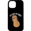 Punny Bone Custodia per iPhone 15 It's Nut My Fault Divertente gioco di parole con arachidi