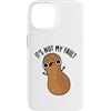 Punny Bone Custodia per iPhone 14 It's Nut My Fault Divertente gioco di parole con arachidi