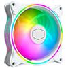 Cooler Master MasterFan MF120 Halo White Edition Ventola a 3 pin ARGB con doppio anello,