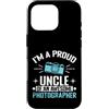 uncle photographer camera pride shutter Custodia per iPhone 16 Pro Scatto fantastico fotografo orgoglioso zio