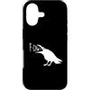 Retro Crow Apparel Gifts Custodia per iPhone 17 FCAWF Corvo Divertente Minimalista F-Caw-F Meme