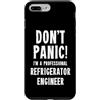 Refrigeration & Cooling T-Shirts & Gifts Custodia per iPhone 7 Plus/8 Plus Ingegnere Frigorifero