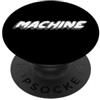 Watch TV Movies & Books on Radio Compute Macchina | Benvenuti a Not Human Character PopSockets PopGrip Adesivo