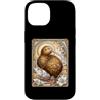 Catholic Core Catholiccore Aesthetic Got Custodia per iPhone 14 Kiwi Bird Coquette Christian Pasqua Floreale Roary Croce
