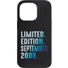 Limited Edition September 2008 Legendary Custodia per iPhone 13 Pro Settembre 2008 Anno 2008 Retro 2008 Vintage Edizione Limitata
