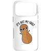 Punny Bone Custodia per iPhone 17 Pro It's Nut My Fault Divertente gioco di parole con arachidi
