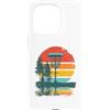 Set per principianti di disc golf con ce Custodia per iPhone 15 Pro Disc Golf Discs Basket Motivo vintage retrò Forest Lake