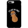 Punny Bone Custodia per iPhone 7 Plus/8 Plus It's Nut My Fault Divertente gioco di parole con arachidi