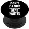 Restaurant & Waiting Staff T-Shirts & Gi Capo Cameriere PopSockets PopGrip Adesivo