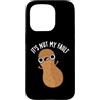 Punny Bone Custodia per iPhone 15 Pro It's Nut My Fault Divertente gioco di parole con arachidi