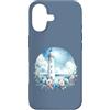 Bluebell Shore Apparel Home And More Com Custodia per iPhone 17 Faro costiero con fiori di ortensia