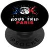 Boys Trip Paris France Tees Boys Trip Parigi Francia PopSockets PopGrip Adesivo