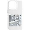 Whyitsme Design Custodia per iPhone 14 Pro Microbiologia Micro scala, impatto macro