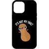 Punny Bone Custodia per iPhone 12 Pro Max It's Nut My Fault Divertente gioco di parole con arachidi
