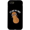Punny Bone Custodia per iPhone SE (2020) / 7/8 It's Nut My Fault Divertente gioco di parole con arachidi