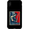 Christian Archangel Michael Warrior Fait Custodia per iPhone XS Max Arcangelo Michele COMBATTA PER NOI cristiani