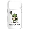 Funny Frog Meme Bowling Humor Gifts Men Custodia per iPhone 17 Pro We Bowl At Dawn Frog Divertente Rana Meme Bowling Giocatore Amante