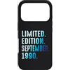 Limited Edition September 1990 Legendary Custodia per iPhone 17 Pro Settembre 1990 Anno 1990 Retro 1990 Vintage Edizione Limitata