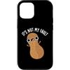Punny Bone Custodia per iPhone 12/12 Pro It's Nut My Fault Divertente gioco di parole con arachidi