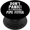 Pipefitting & Mechanical T-Shirts & Gift Tubo Fitter PopSockets PopGrip Adesivo