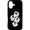 Grandio Design Funny Gamer Geek & Gaming Custodia per iPhone 17 Gaming WASD Computer Tastiera PC Gamer Move Keys