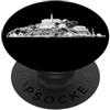 Alcatraz per gli amanti di San Francisco San Francisco I Love Alcatraz Vintage Skyline Bay California PopSockets PopGrip Adesivo