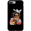 Catholic Core Catholiccore Aesthetic Got Custodia per iPhone 7 Plus/8 Plus Kiwi Bird Coquette Cristiano Religioso Crocifisso Cuore Croce