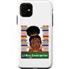 Shopp Custodia per iPhone 11 Lil Miss Kindergarten Princess, libro per ragazze con melanina nera