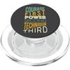 Whyitsme Design Arti marziali divertenti Dire, Artista marziale, Arti marziali PopSockets PopGrip per MagSafe