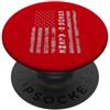 Proud Idaho American family Coeur d'Alene, Idaho, bandiera americana PopSockets PopGrip Adesivo