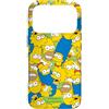 The Simpsons Custodia per iPhone 17 Pro Stampa dei Simpson Homer Marge Bart Lisa Maggie