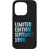 Limited Edition September 1990 Legendary Custodia per iPhone 15 Pro Settembre 1990 Anno 1990 Retro 1990 Vintage Edizione Limitata