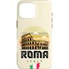 Bahaa's Tee Custodia per iPhone 16 Pro Max Cool Rome Italy Colosseum Souvenir Graphic Tees, Rome Italy