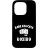Boxing World Custodia per iPhone 15 Pro Bare Knuckle Boxe pugile Fist Fight Arti Marziali Fighter