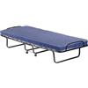 Talamo Italia Dmora Letto Pieghevole Piera, Brandina salvaspazio con Rete a 15 doghe, Custodia Protettiva Inclusa, 100% Made in Italy, 80x200h40 cm, Materasso Incluso