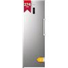 Amica GSN 328 150 E, congelatore, altezza 186 cm, effetto acciaio inox, tecnologia NoFrost, controllo elettrico, display a LED, allarme aperto