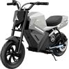 TODIMART Motocicletta Elettrica per Bambini, Mini Moto Cross con Motore Posteriore 350W (Picco), Batteria al Litio 21.6V 4Ah, Autonomia 16km, Pneumatici Gonfiabili da 12.5", Freno a Disco, CE