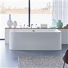 Duravit Happy D.2 vasca idromassaggio a parete, con pannelli laterali, 760318000CP1000+791229000001000, Happy D.2 bianco [Vasche Idromassaggio > Vasche Idromassaggio a Parete]
