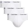Calvin Klein 3p Lr Trunk 1u87903841, Boxer a vita bassa Uomo, Bianca (White), XS