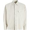 JACK & JONES Giacca Camicia Wide Fit | Wide Fit, Semplice, Maniche lunghe, Casual, Temperatura massima 30°C ciclo delicato
