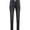 ONLY & SONS Onswarp Skinny Destroy Pim DNM, Nero delavé, 32W x 32L Uomo