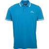 Kappa Deutschland Aleot Polo, Blu-Malibu Blue, S Uomo
