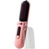 Zqkimzi Usb Charging Straightener, Multifunctional Hair Straightener Comb, Portable Straightening Brush, Electric Hair Straightening Brush, Lightweight Wireless Hair Straightening Brush for Easy Use